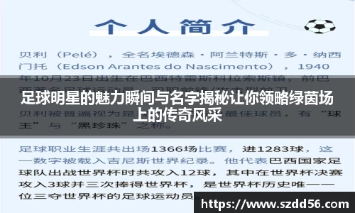 足球明星的魅力瞬间与名字揭秘让你领略绿茵场上的传奇风采
